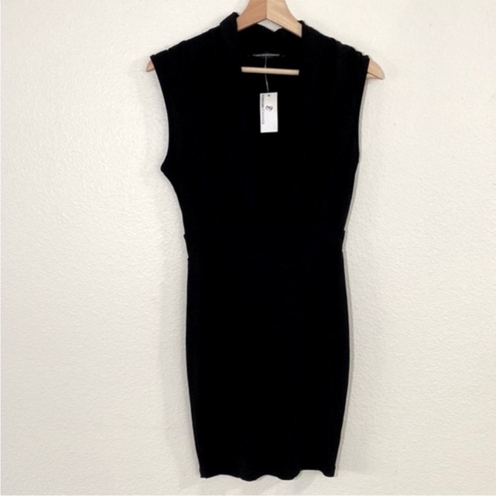 NWT! Foreign Exchange Black Sleeveless Dress